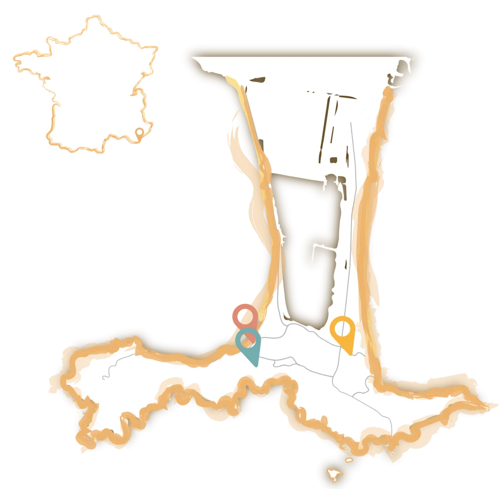 carte camping giens