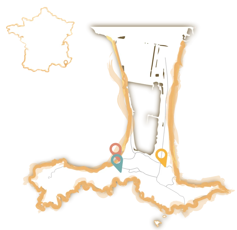 carte camping giens