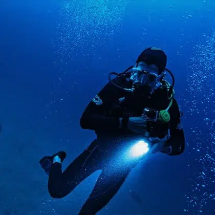 scuba diving on the peninsula